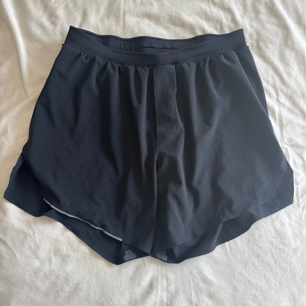Lululemon Reflective Black Running Shorts